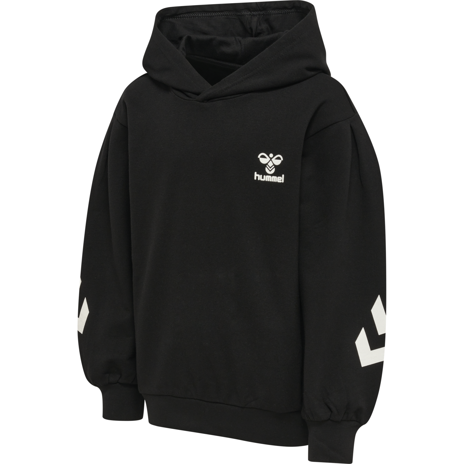 hmlDUE HOODIE, BLACK, packshot