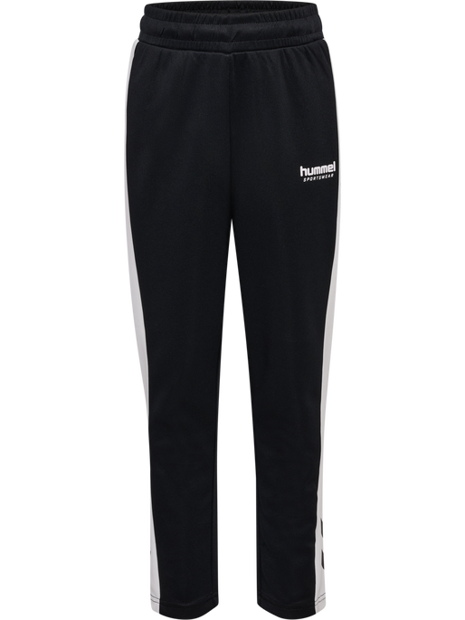 hmlJR COLORBLOCK TRACKSUIT, BLACK, packshot