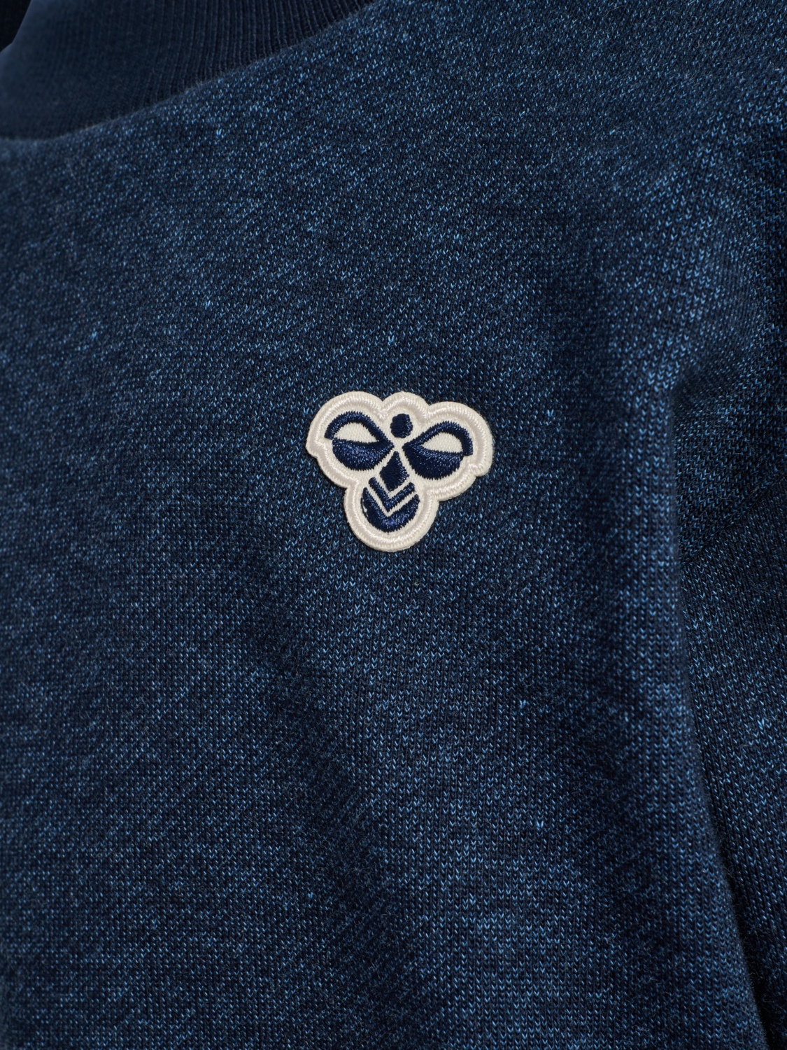hmlMINI LOOSE DNM CREWNECK BEE, DRESS BLUES, packshot