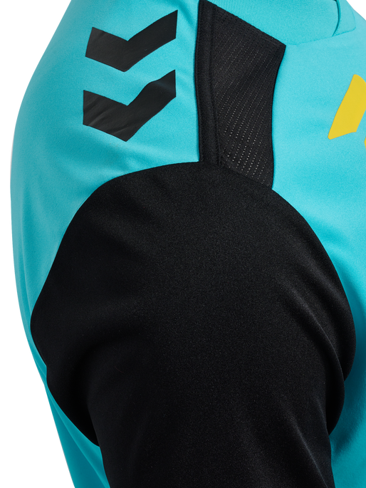 FFHB NEW REFEREE JERSEY S/S, SCUBA BLUE WO SPONSOR FFHB NEW REFEREE JERSEY S/S, SCUBA BLUE WO SPONSOR, packshot