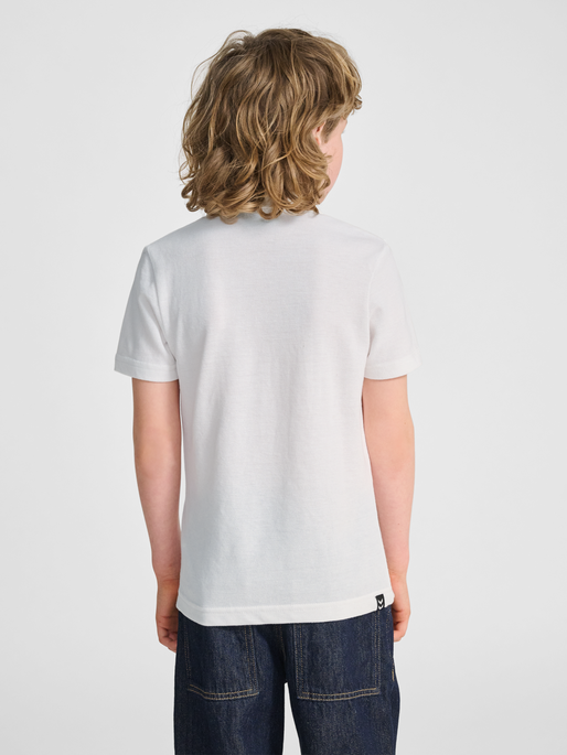 hmlMOVER COTTON POLO KIDS, WHITE, model