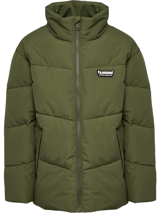 hmlJR PUFFER JACKET, WINTER MOSS hmlJR PUFFER JACKET, WINTER MOSS, packshot