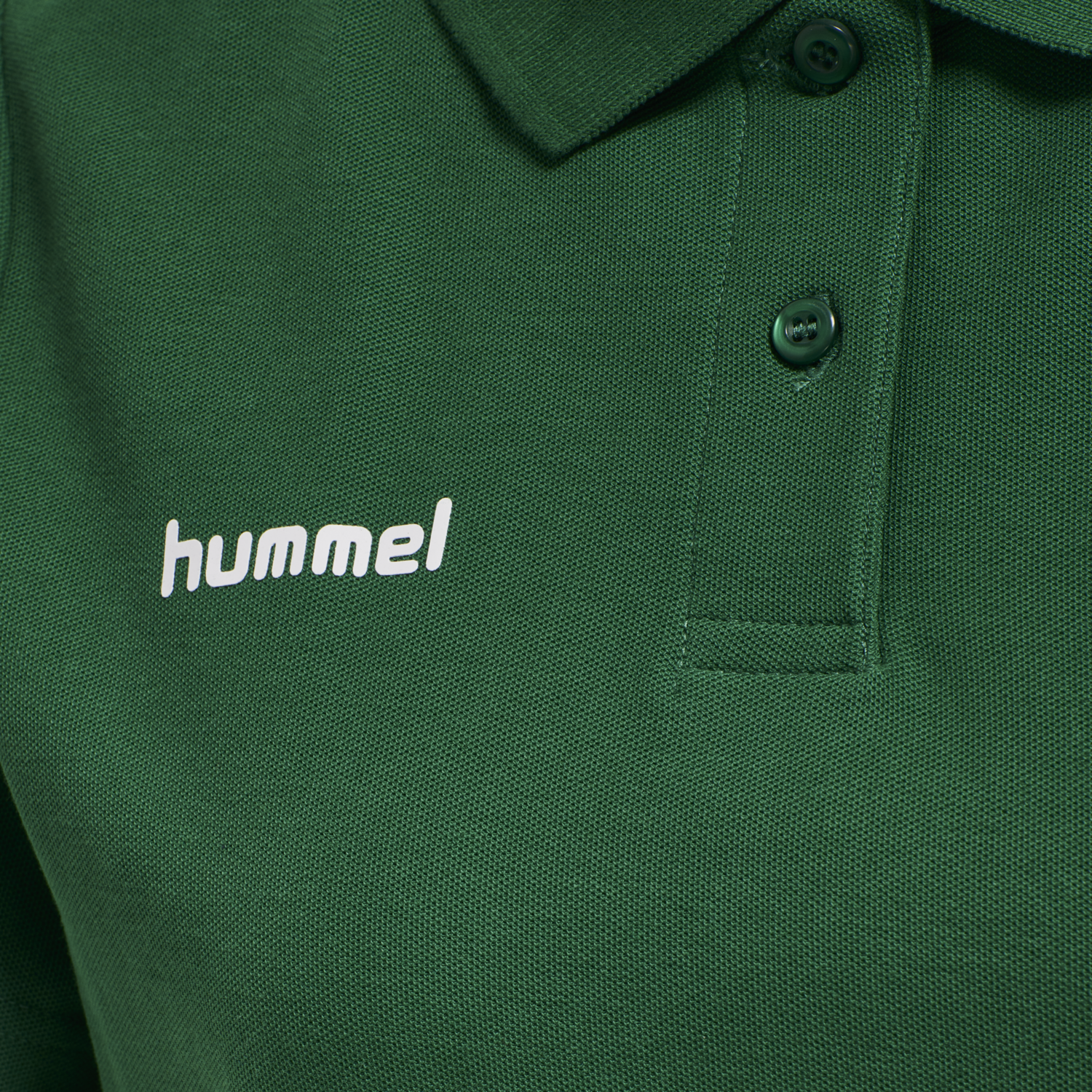 HMLGO COTTON POLO WO, EVERGREEN, packshot