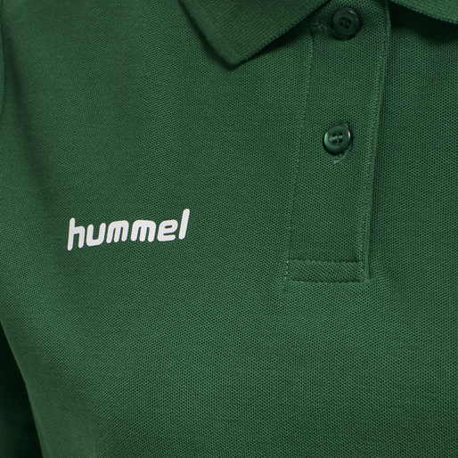 HMLGO COTTON POLO WO, EVERGREEN, packshot