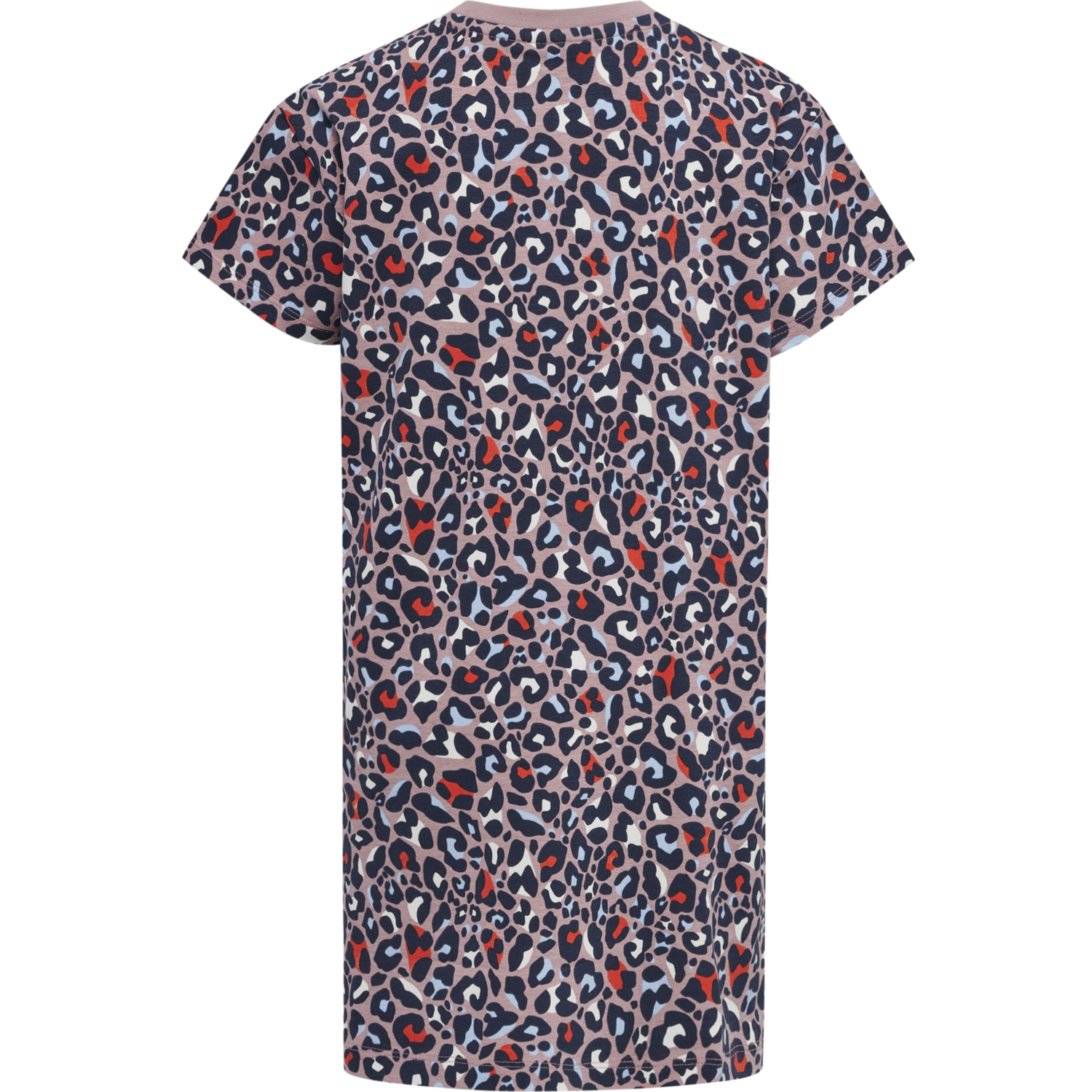 hmlLEO DRESS S/S, WOODROSE, packshot