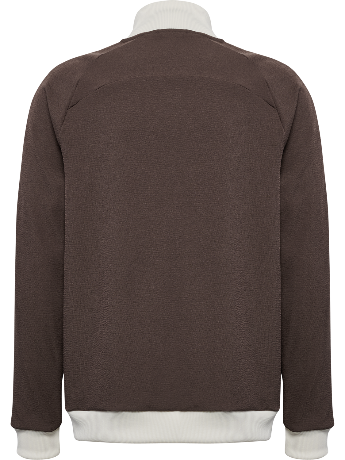 hmlROOT TRACK ZIP JACKET, CHOCOLATE BROWN, packshot