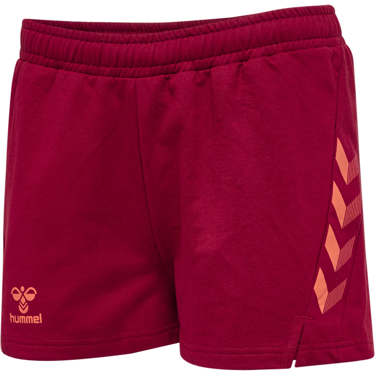 hmlOFFGRID COTTON SHORTS WO, RHUBARB/NASTURTIUM, packshot