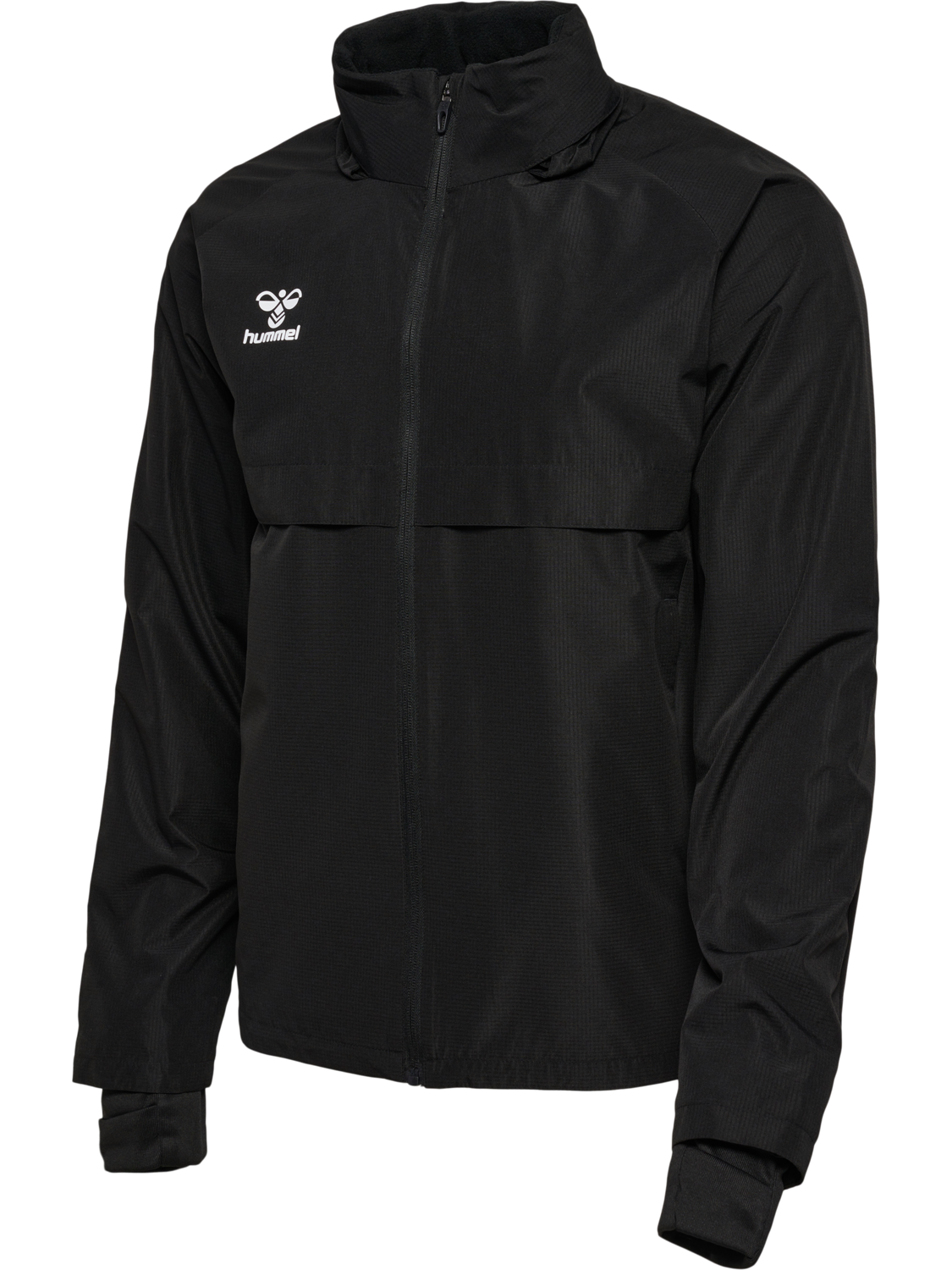 hmlGO SHELL JACKET, BLACK, packshot