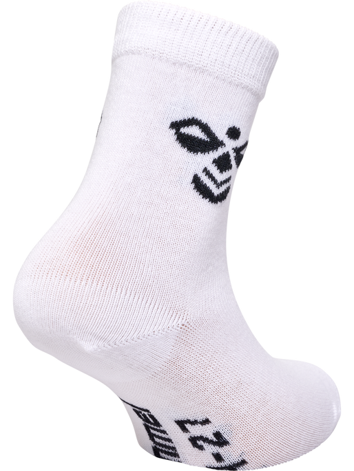 SUTTON 3-PACK SOCK, WHITE, packshot