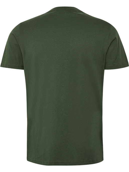 hmlDYLAN T-SHIRT, RIFLE GREEN, packshot