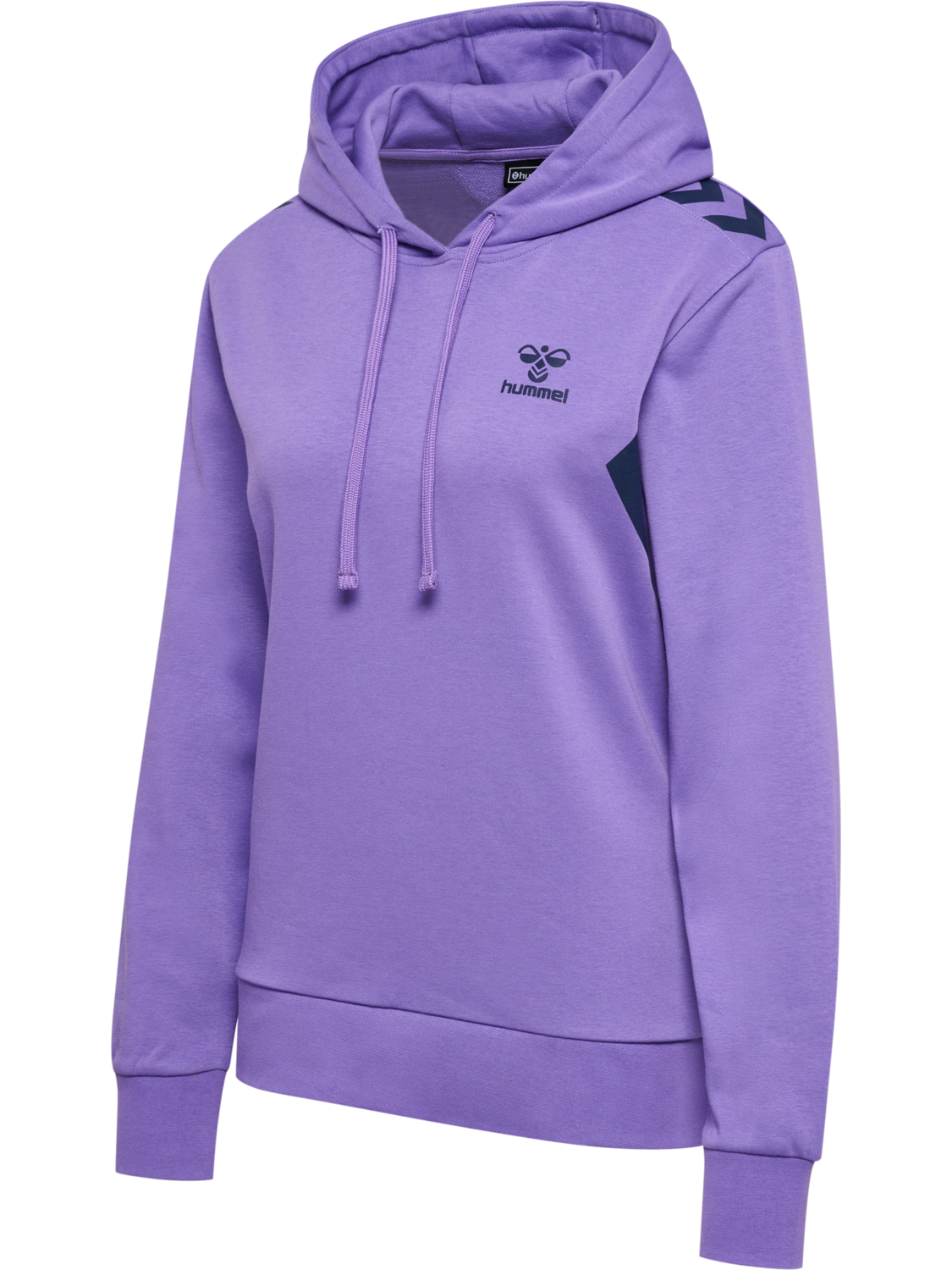hmlSTALTIC COTTON HOODIE WOMAN, PAISLEY PURPLE, packshot