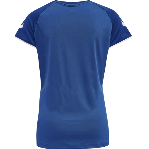 hmlCORE VOLLEY STRETCH TEE WO, TRUE BLUE, packshot