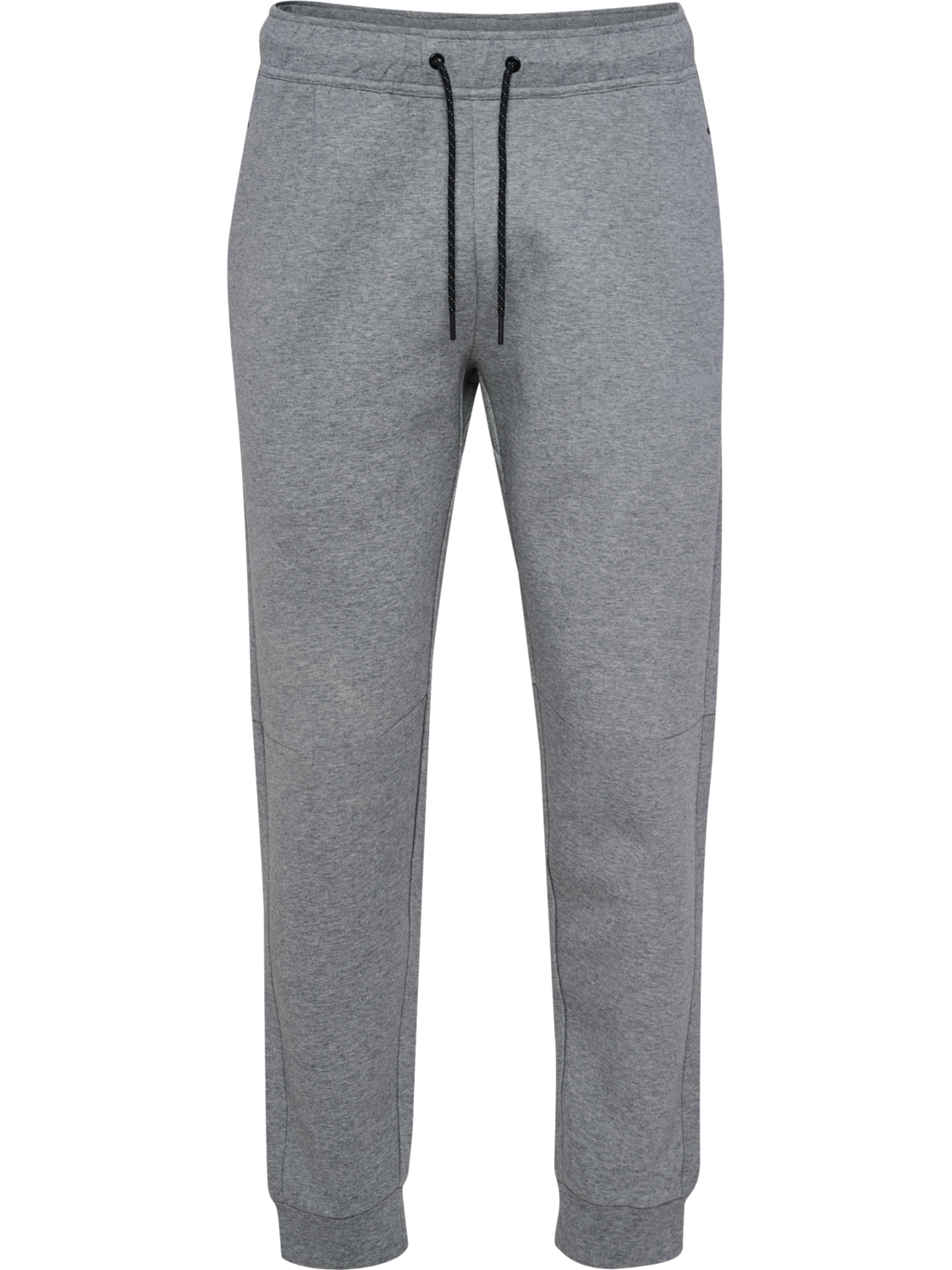 hmlTECH FLEECE REGULAR PANTS, GREY MELANGE, packshot