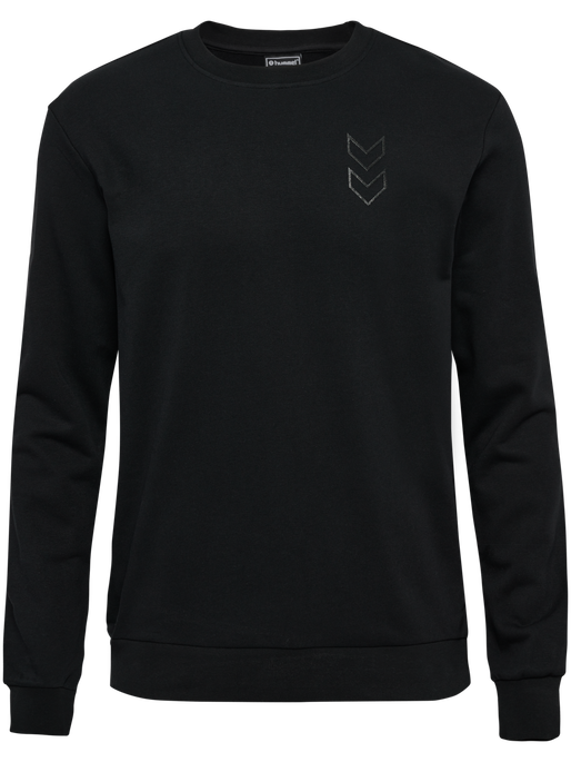 hmlACTIVE SWEATSHIRT, BLACK, packshot