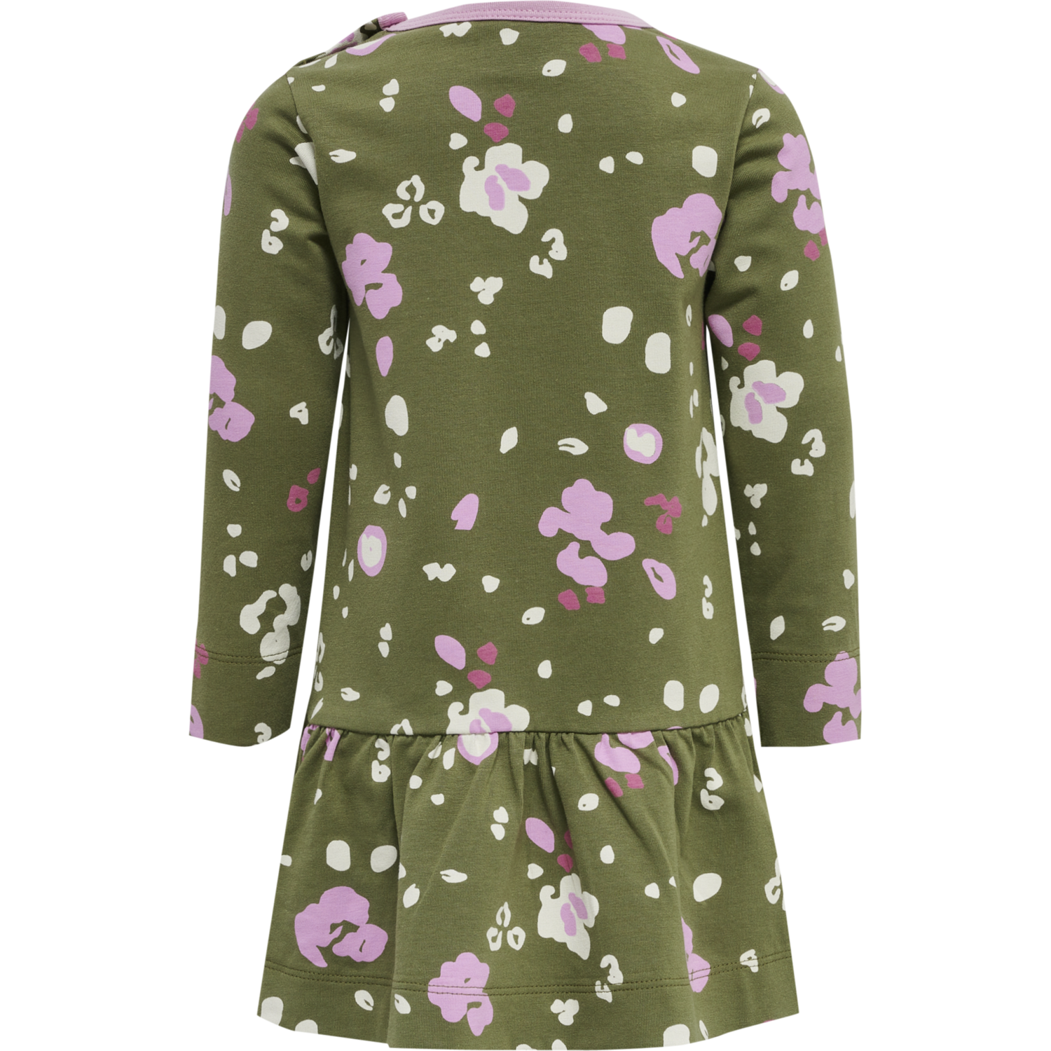 hmlALISA DRESS L/S, CAPULET OLIVE, packshot