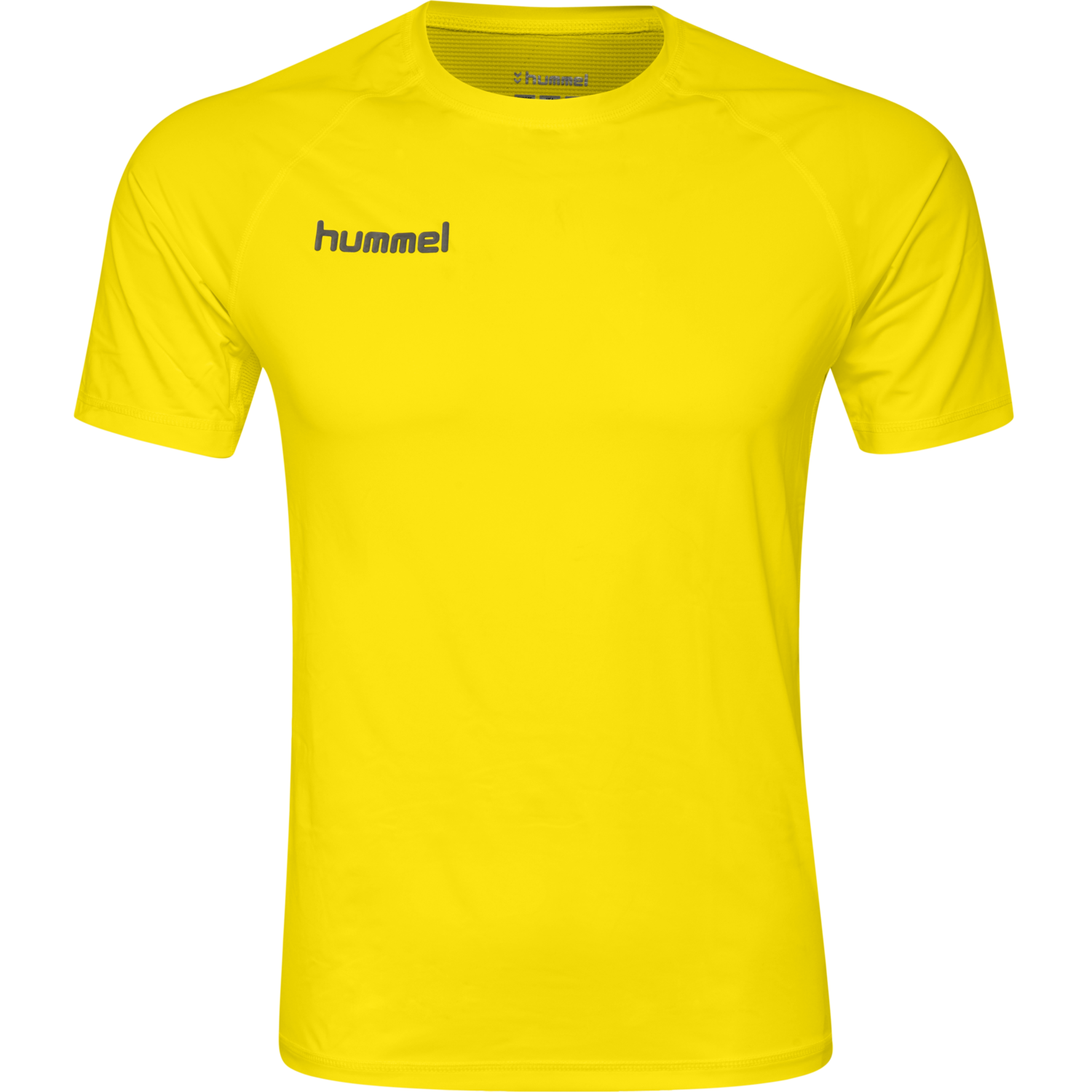 HML FIRST PERFORMANCE JERSEY S/S, BLAZING YELLOW, packshot