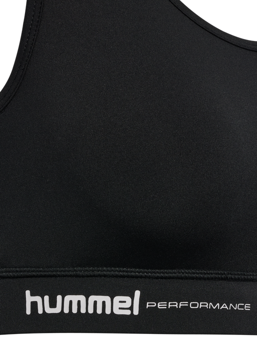 hmlPULSE LIGHT SUPPORT BRA, BLACK, packshot