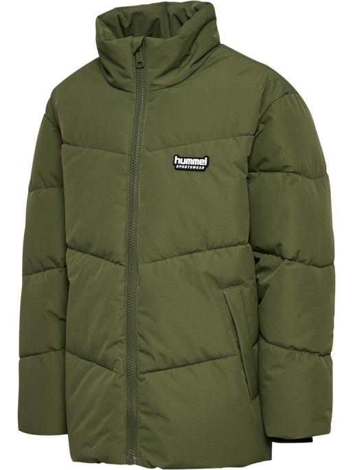 hmlJR PUFFER JACKET, WINTER MOSS hmlJR PUFFER JACKET, WINTER MOSS, packshot