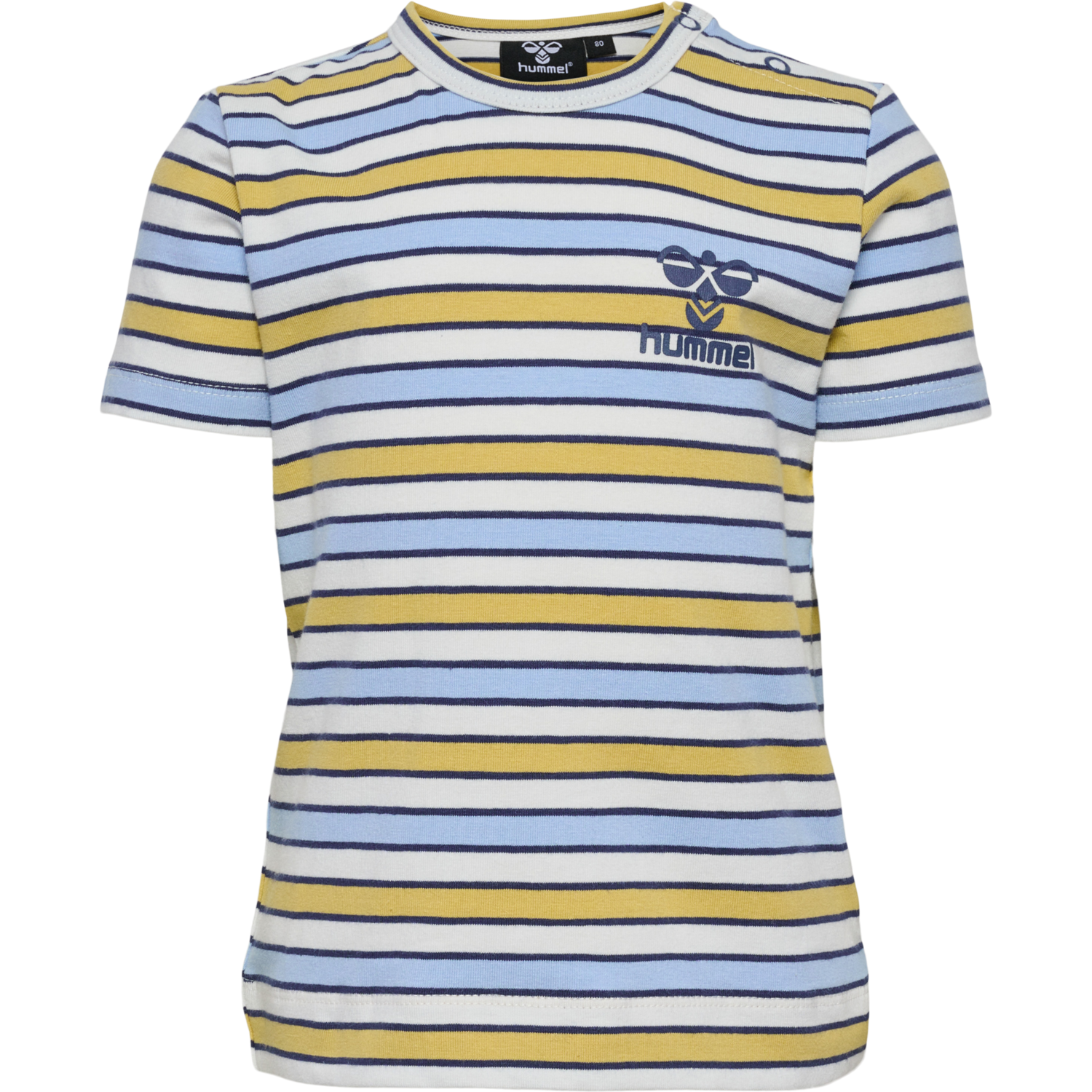 hmlHAPPY ME T-SHIRT S/S, CERULEAN, packshot