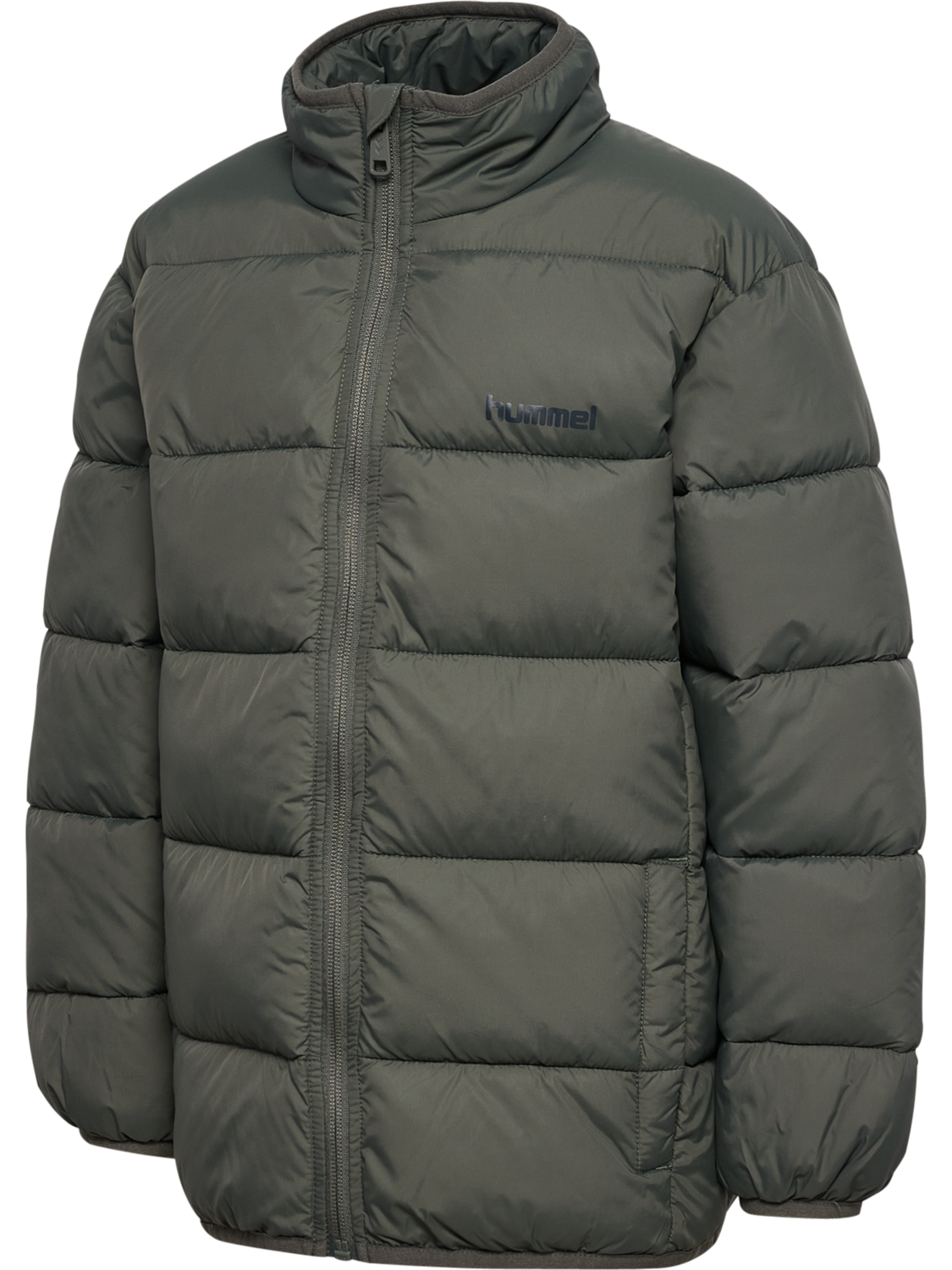 hmlJR LIGHTWEIGHT PUFFER JACKET, CASTOR GRAY