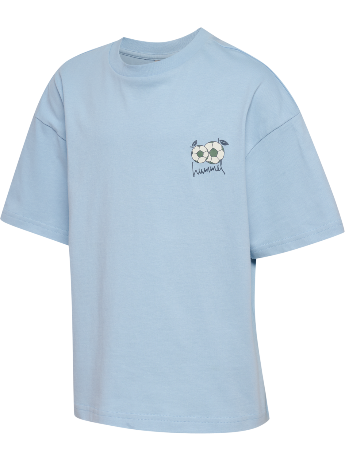 hmlMIO BOXY T-SHIRT S/S, CASHMERE BLUE, packshot