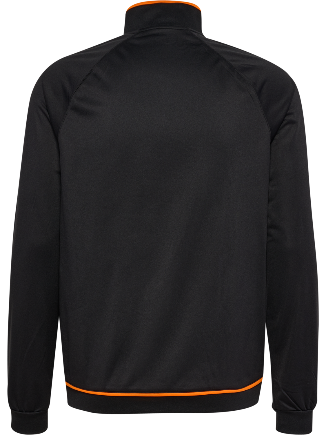 hmlCORE 2.0 TRACK ZIP JACKET, BLACK/ORANGE TIGER, packshot