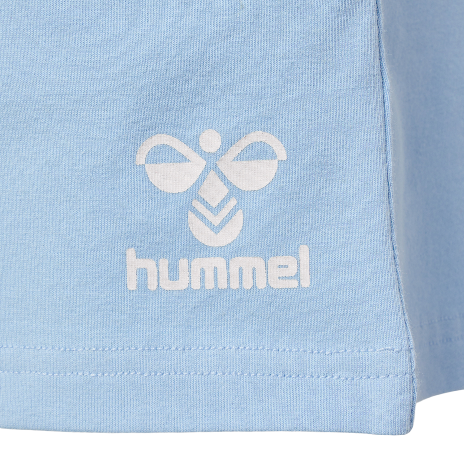 hmlFLOWY RUFFLE SHORTS, CERULEAN, packshot