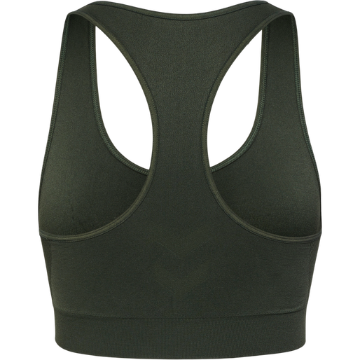 hmlTIF SEAMLESS SPORTS TOP, CLIMBING IVY hmlTIF SEAMLESS SPORTS TOP, CLIMBING IVY, packshot