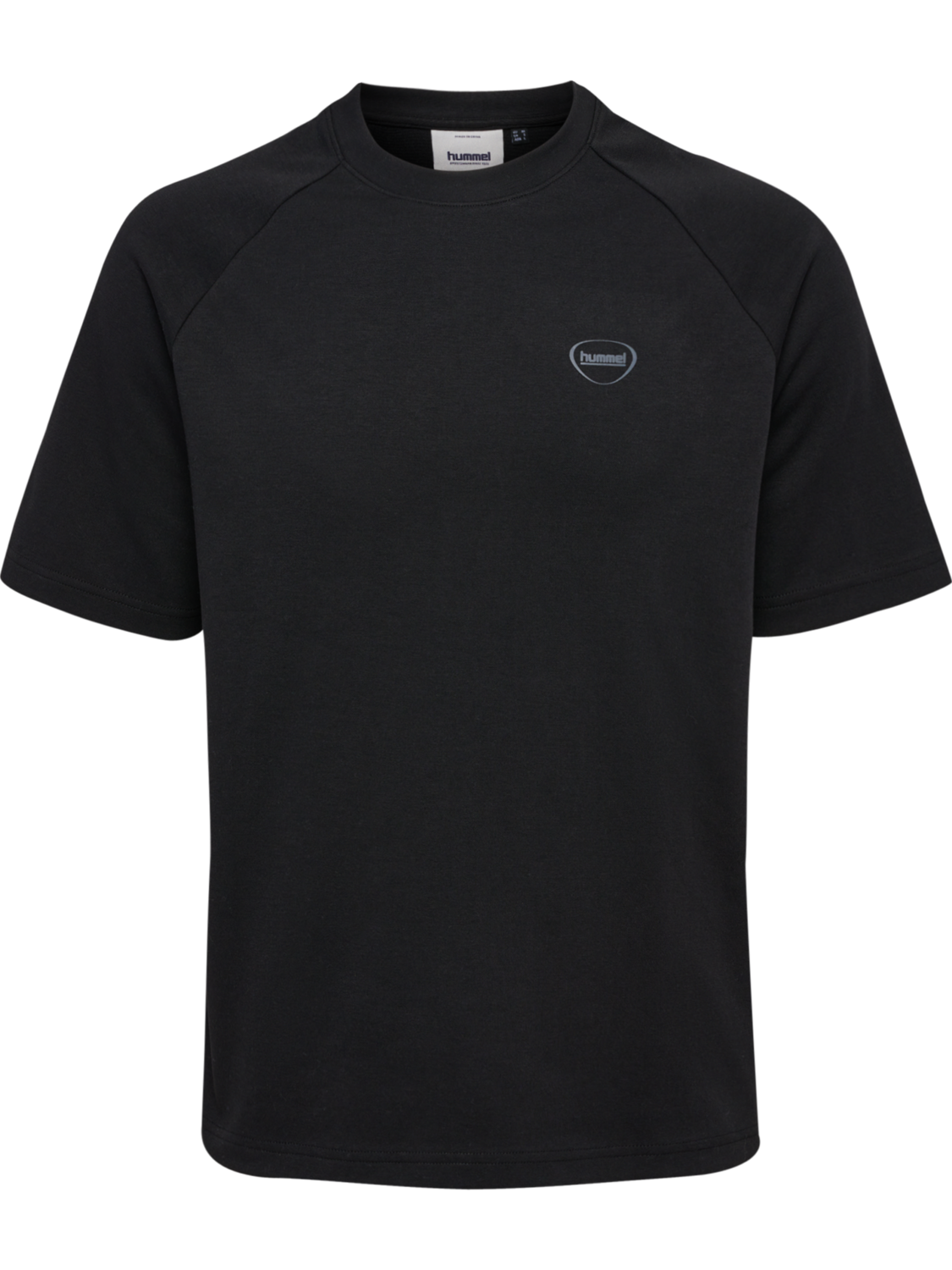 hmlTECH LOOSE TEE, BLACK, packshot
