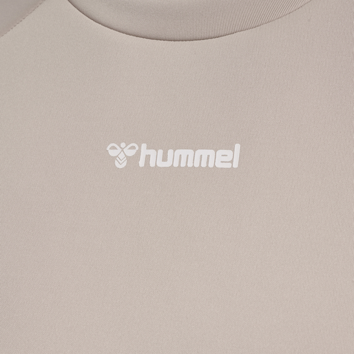 hmlMT KALU SHORT SWEATSHIRT, CHATEAU GRAY hmlMT KALU SHORT SWEATSHIRT, CHATEAU GRAY, packshot