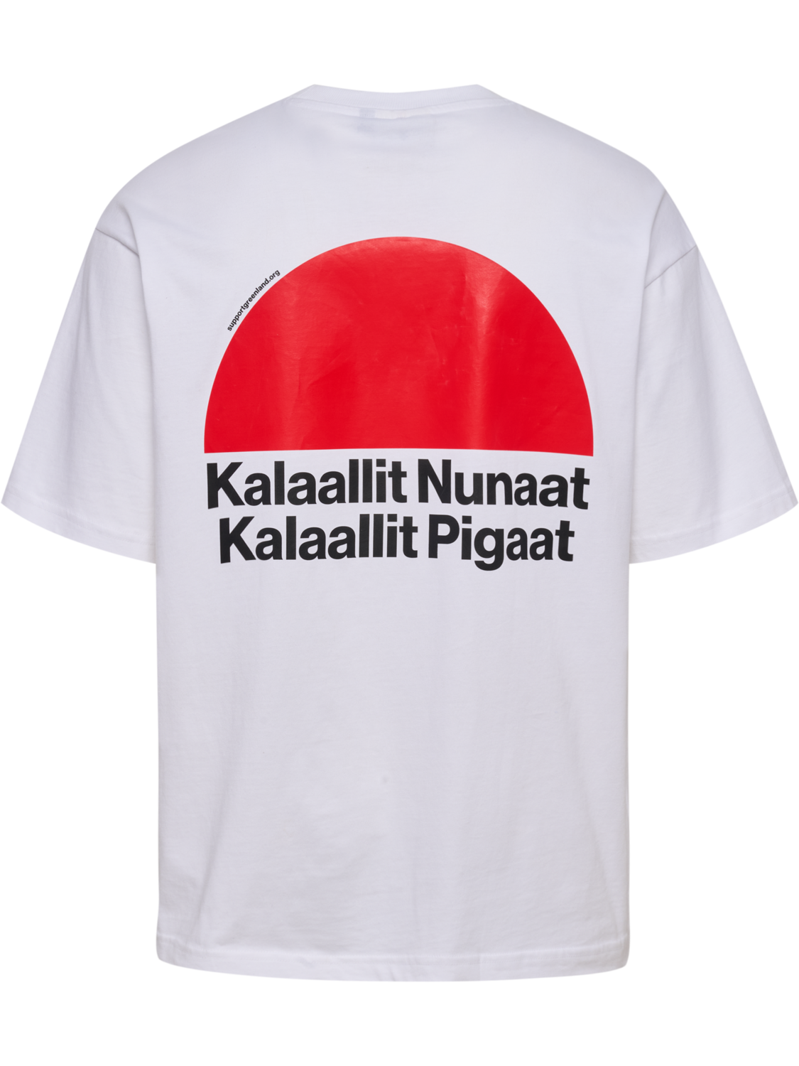 hmlGREENLAND T-SHIRT S/S, WHITE, packshot