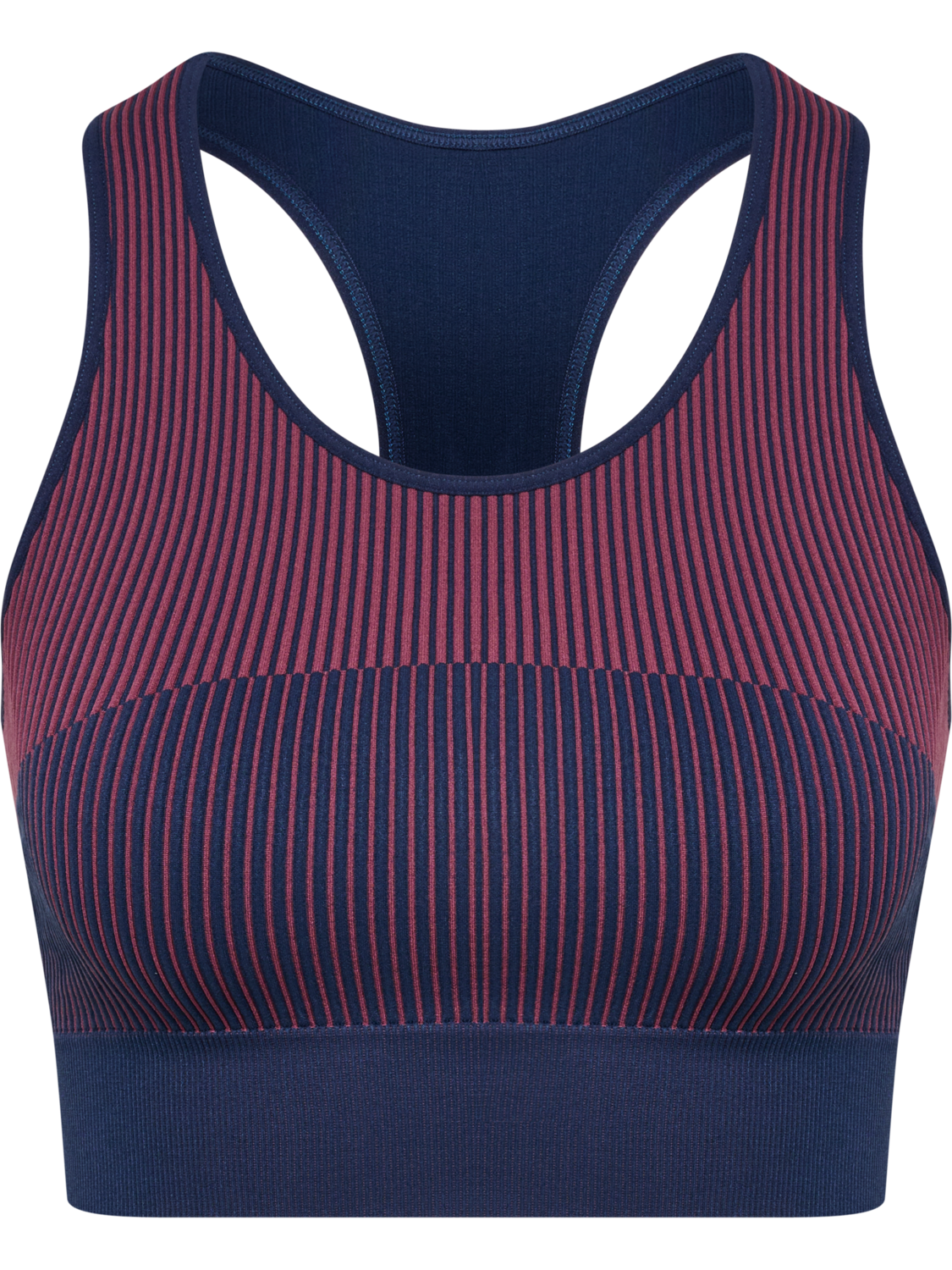 hmlYOGA SEAMLESS W CROP TOP, DRESS BLUES, packshot