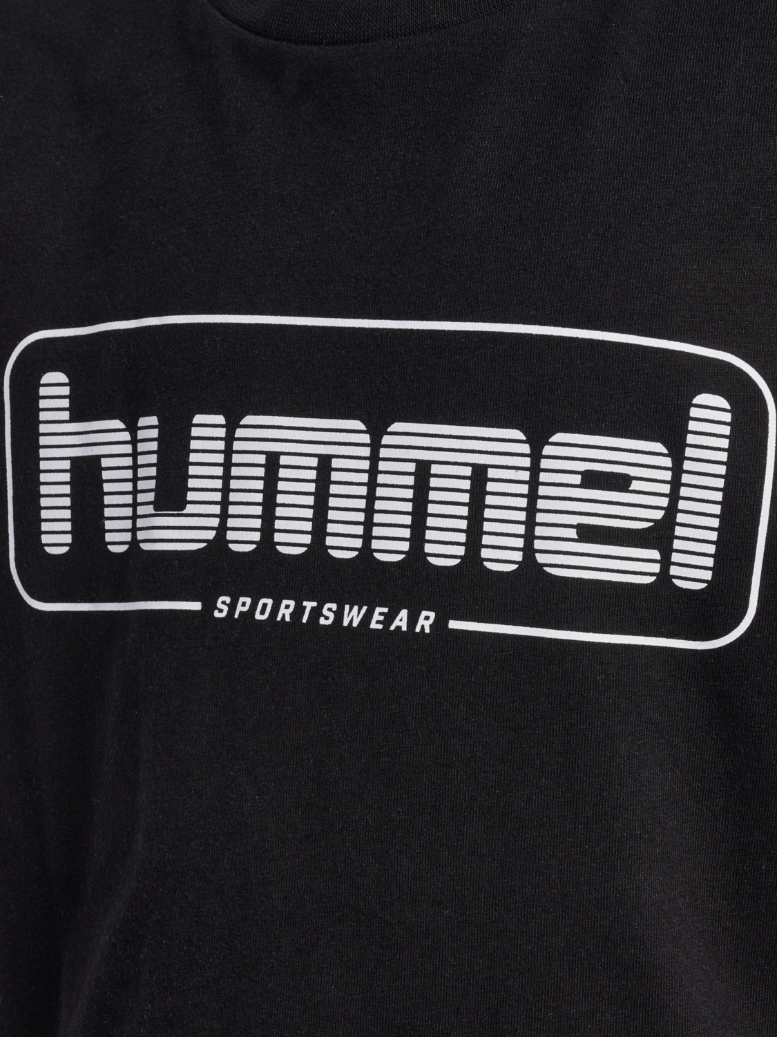 hmlBALLY T-SHIRT S/S, BLACK, packshot