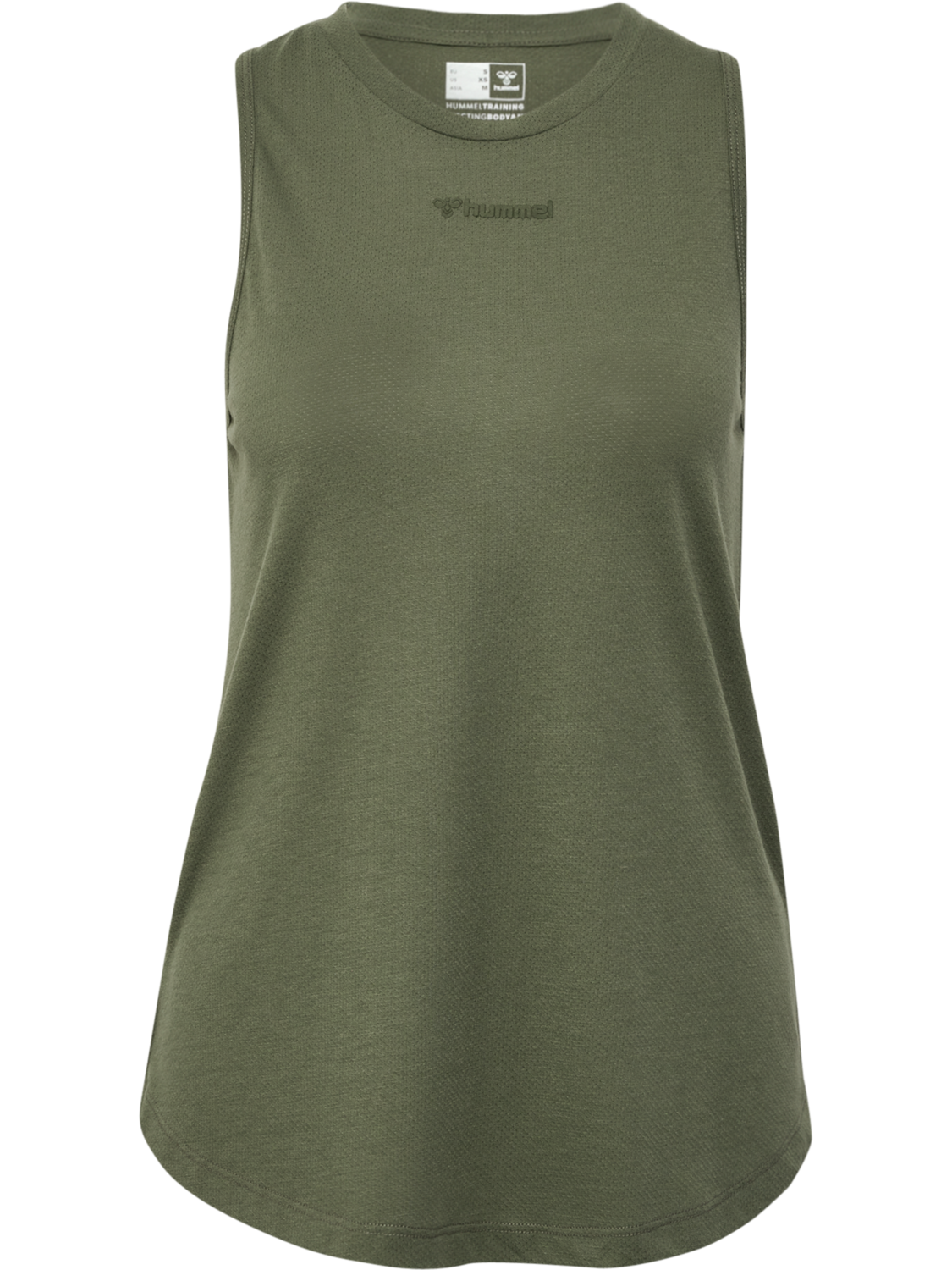 hmlMT VANJA TOP, DEEP LICHEN GREEN, packshot