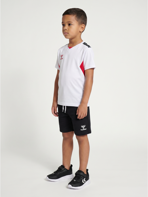 hmlAUTHENTIC PL JERSEY S/S KIDS, WHITE/TRUE RED, model