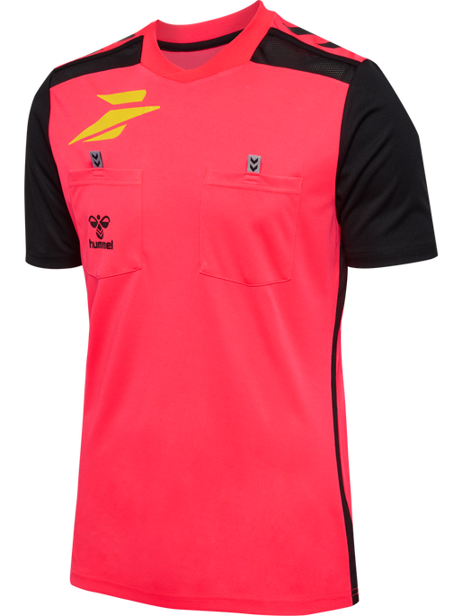 FFHB NEW REFEREE JERSEY S/S, DIVA PINK WO SPONSOR FFHB NEW REFEREE JERSEY S/S, DIVA PINK WO SPONSOR, packshot