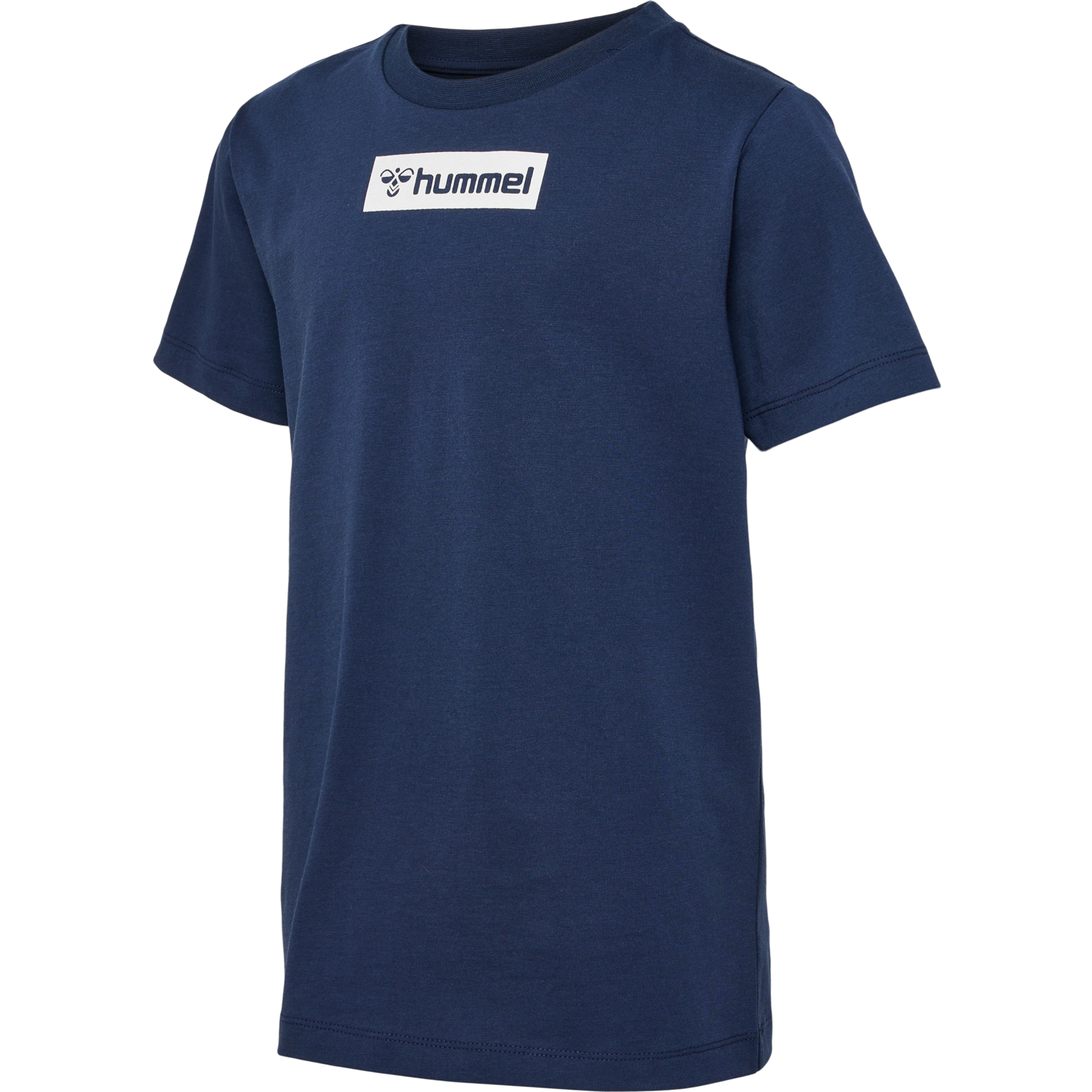 hmlFLOW T-SHIRT S/S, BLACK IRIS, packshot