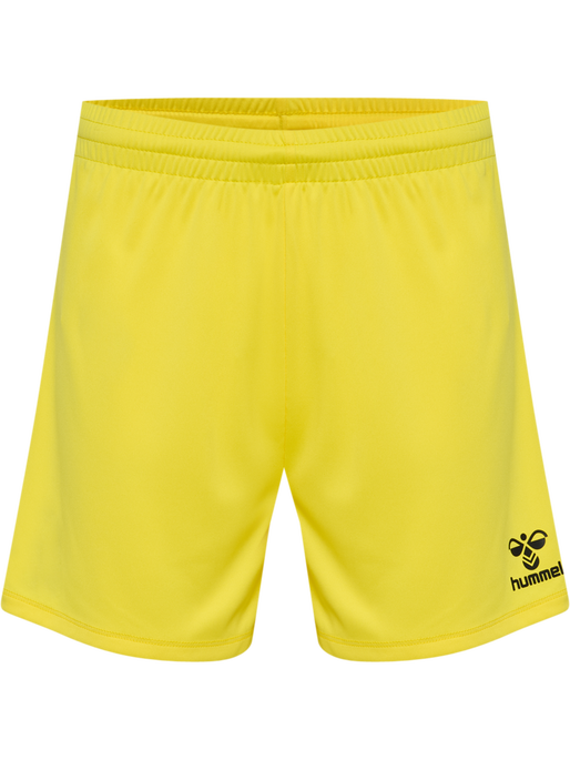 hmlESSENTIAL SHORTS WOMAN, BLAZING YELLOW, packshot