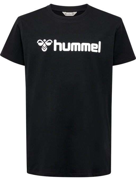 hmlGO 2.0 LOGO T-SHIRT S/S KIDS, BLACK hmlGO 2.0 LOGO T-SHIRT S/S KIDS, BLACK, packshot