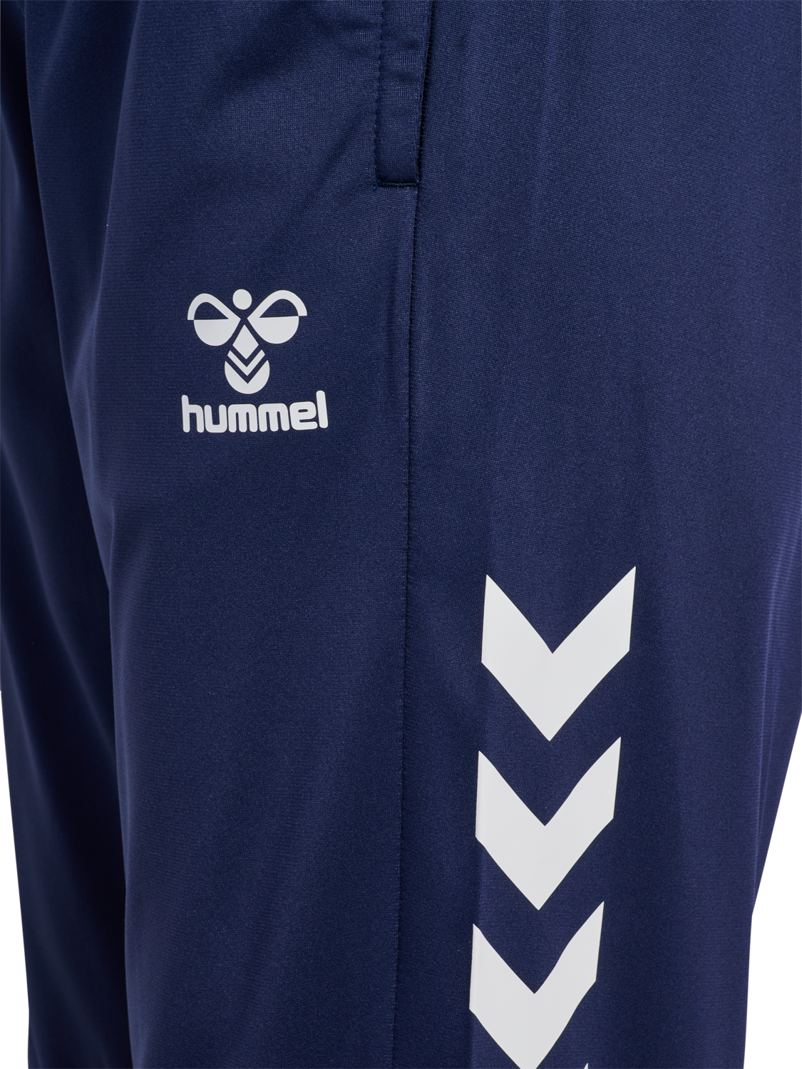 hmlCORE 2.0 TRACK PANTS, MARINE/WHITE, packshot