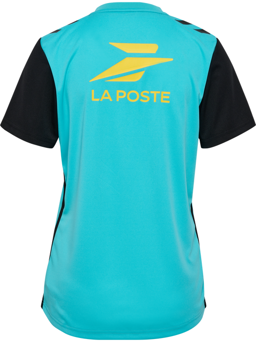 FFHB NEW REFEREE JERSEY S/S WO, SCUBA BLUE WO SPONSOR FFHB NEW REFEREE JERSEY S/S WO, SCUBA BLUE WO SPONSOR, packshot