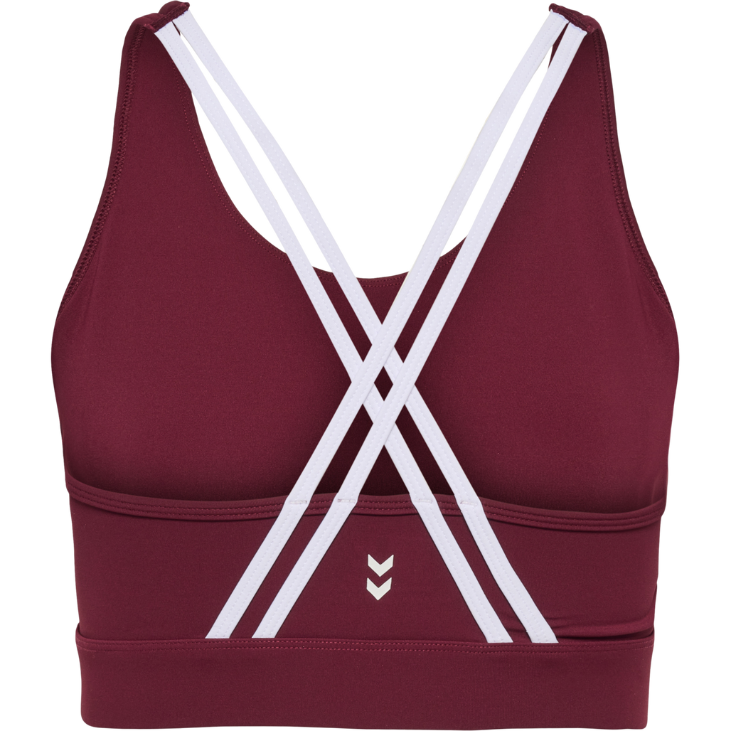 Maroon sports bra sales