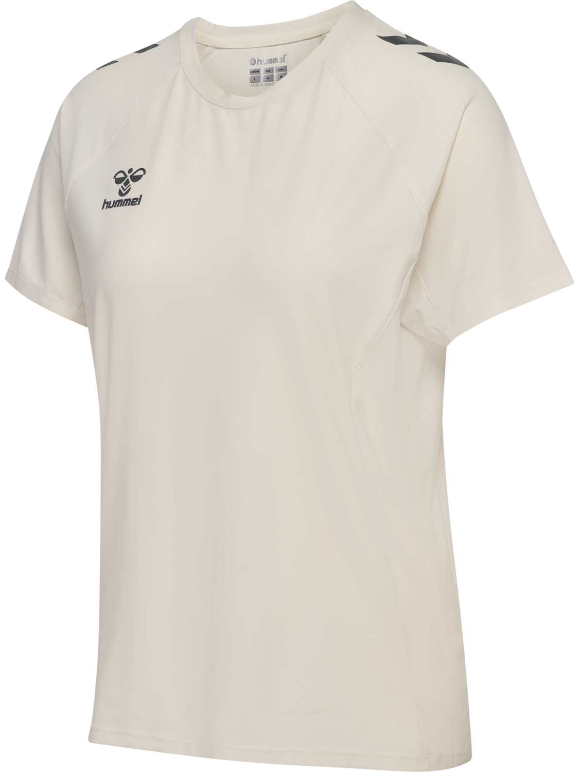 hmlCIMA 2.0 JERSEY S/S WOMAN, MARSHMALLOW, packshot