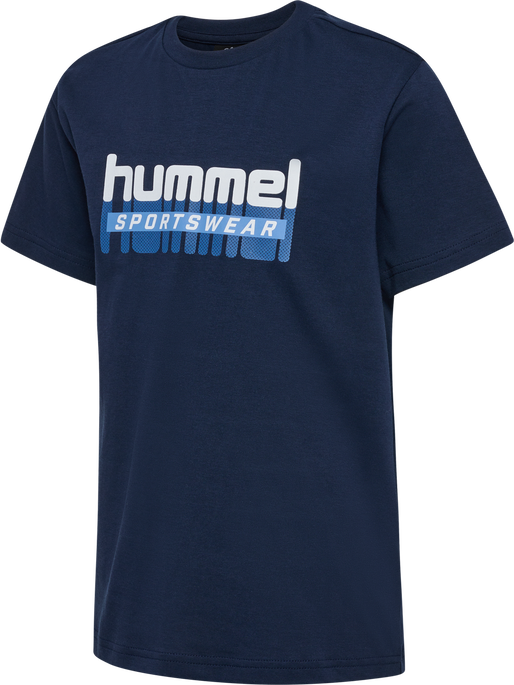 hmlTUKAS T-SHIRT S/S, BLACK IRIS 2 hmlTUKAS T-SHIRT S/S, BLACK IRIS 2, packshot