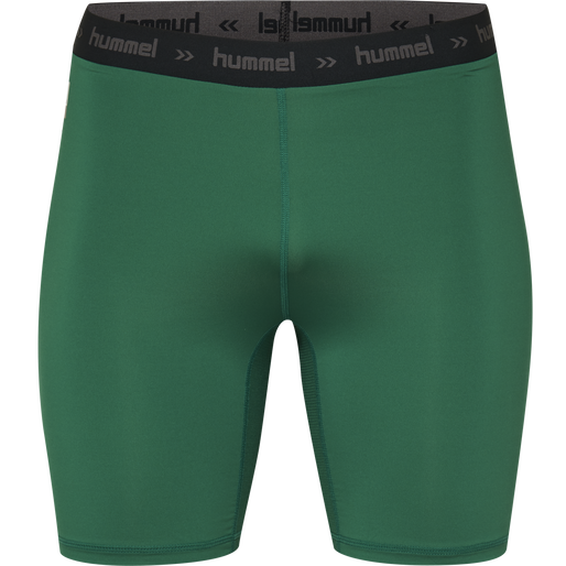 HML FIRST PERFORMANCE TIGHT SHORTS, EVERGREEN, packshot