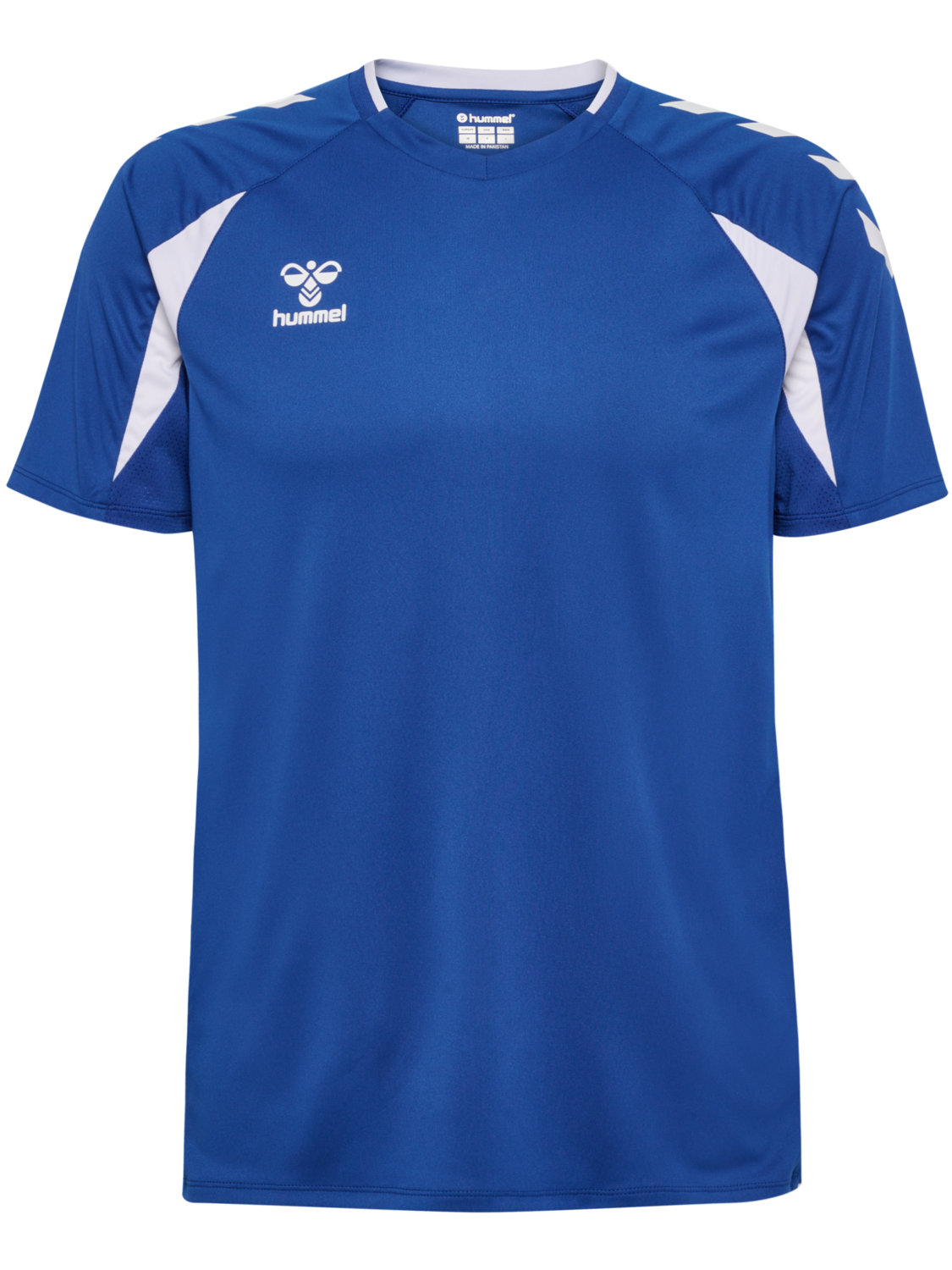 hmlCORE 2.0 JERSEY S/S, TRUE BLUE/WHITE, packshot