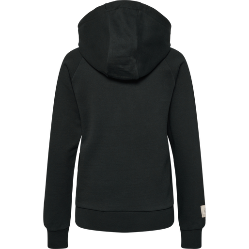 hmlGG12 SWEAT ZIP HOODIE WOMAN, BLACK, packshot