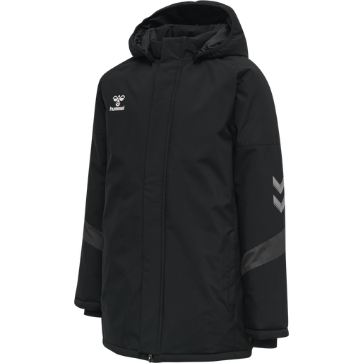 hmlLEAD BENCH JACKET KIDS, BLACK, packshot