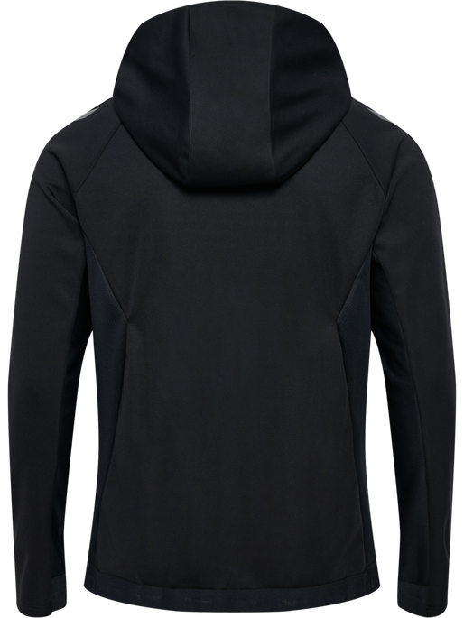 hmlCIMA 2.0 ZIP HOODIE, BLACK hmlCIMA 2.0 ZIP HOODIE, BLACK, packshot
