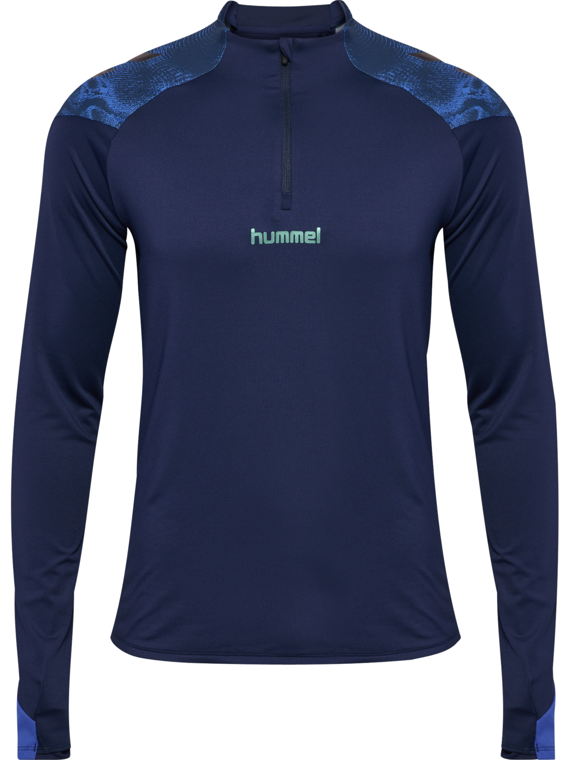 hmlBLAZE26 PRO TRAINING HALF ZIP, MARINE, packshot